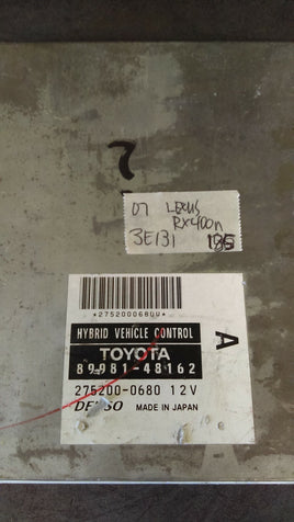 89981-48162 Lexus RX400h 2006-2008 ecm ecu computer