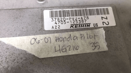 37820-PVJ-A78 Honda Pilot 2006-2007 ecm ecu computer - Swan Auto