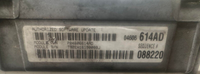 P04606614AD Dodge Intrepid or Concorde 2000 ecm ecu computer