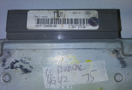 YW1F-12A650-BB ecm ecu computer 2000 Lincoln Town Car