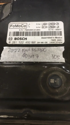 LX6A-12A650-ZA ecm ecu computer Ford Escape 2020-2022