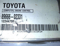 89666-02331 ecm ecu computer 2003-2004 Toyota Corolla - Swan Auto