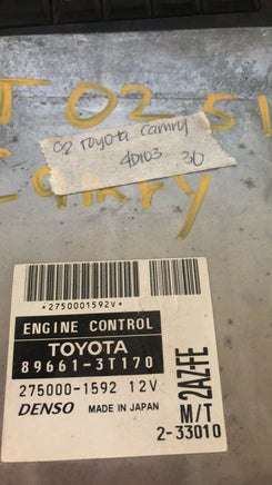 89661-3T170 Toyota Camry 2002 ecm ecu computer