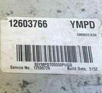 12603766 Saturn Ion 2006 ecu ecm computer