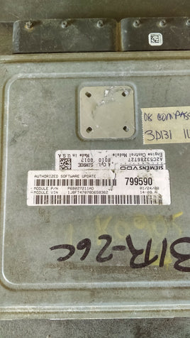 2008 Jeep Compass ecm ecu computer P68027211AD