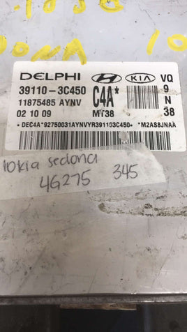 39110-3C450 Kia Sedona ecm ecu computer 2010