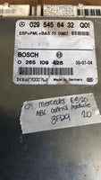 029 545 64 32 ABS computer module 2001 Mercedes E320