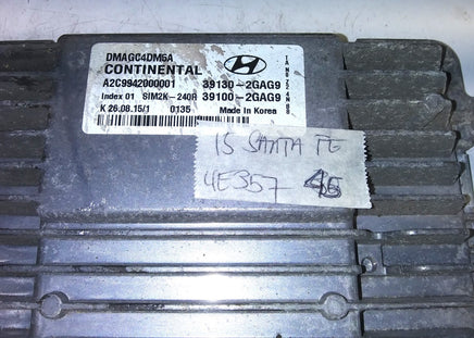 39130-2GAG9 Hyundai Santa Fe 2015 ecu ecm computer