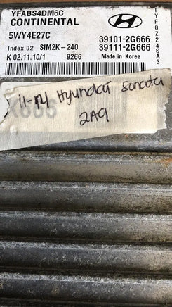 39101-2G666 Hyundai Sonata 2011-2014 ECM ECU computer