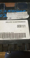 09361111 bcm body control module 2000-2001 Oldsmobile Intrigue