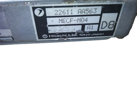 22611 AA563 Subaru Legacy 1990-1991 ecu ecm computer