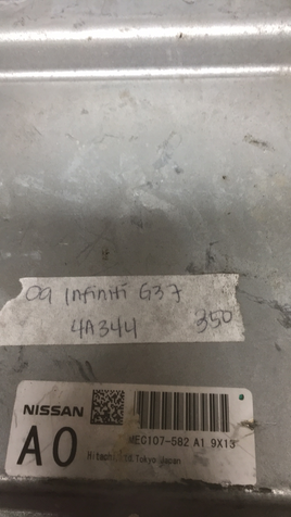 MEC107-582 Infiniti G37 2009 ecm ecu computer
