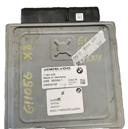 7 583 526 BMW 128i 128  ecm ecu computer 2008-2011