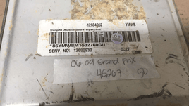 12604962 ecm ecu computer 2006-2009 Pontiac Grand Prix **tested** - Swan Auto
