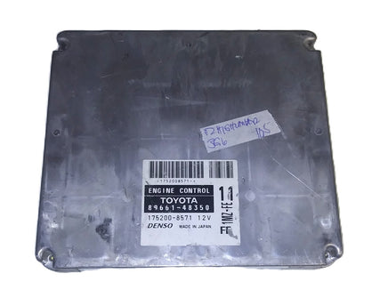 89661-48350 ecm ecu computer 2002 Toyota Highlander