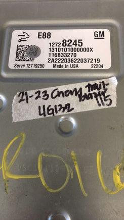 12728245 Chevy Trailblazer  ecm ecu computer 2021-2023