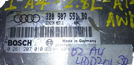 3B0 907 551 BQ ecm ecu computer 2002 Audi A4