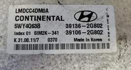 39136-2G802 Hyundai Tucson ecm ecu computer 2010-2013