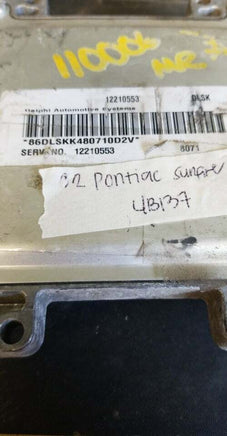 12210553 ecm ecu computer 2002 Chevrolet Cavalier Pontiac Sunfire **tested**