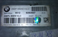 9283507 amplifier power amp 2013-2014 BMW X3