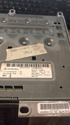 Mercedes-Benz W212 Amplifier Control module A 218 900 68 06