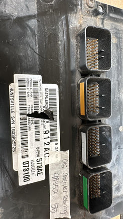 P04896578AE Chrysler Sebring or Dodge Stratus ecm ecu computer 2005