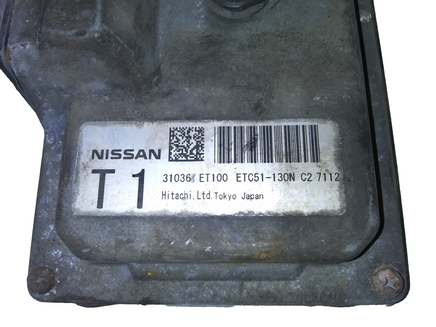 31036 ET100 TCM transmission computer 2009 Nissan Sentra