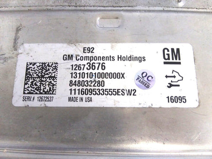 12673676 ecu ecm computer 2016 Chevy Camaro  **tested** - Swan Auto