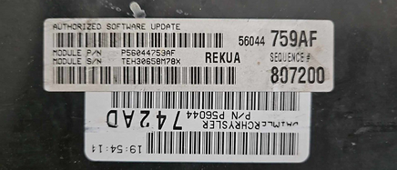 P56044759AF Jeep Grand Cherokee 2006 ecm ecu computer