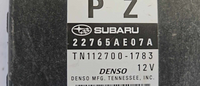 22765AE07A Subaru Legacy  2013-2014 ecu ecm computer