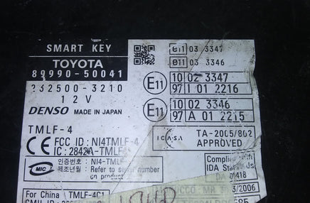 89990-50041 keyless smart key module 2007-2008 Lexus LS460