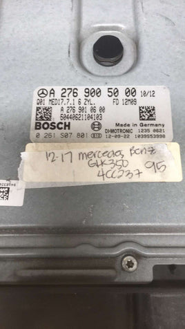 A 276 900 50 00 Mercedes GLK350 engine control module 2012-2017