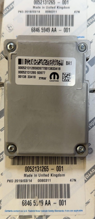 68465949AA Jeep Renegade 2019 forward facing camera **NEW OEM**