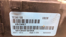 10346188 Pontiac Grand Prix or Buick Lacrosse Body control module 2004-2005