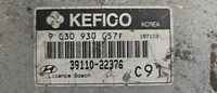 39110-22376 Hyundai Accent 1999 ecm ecu computer