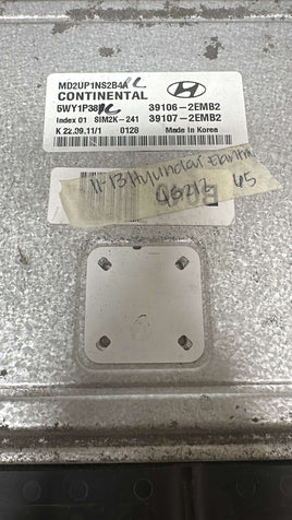 39106-2EMB2 Hyundai Elantra 2011-2013 ecm ecu computer