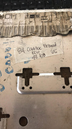 1984 Cadillac Fletwood  engine control module 1226228