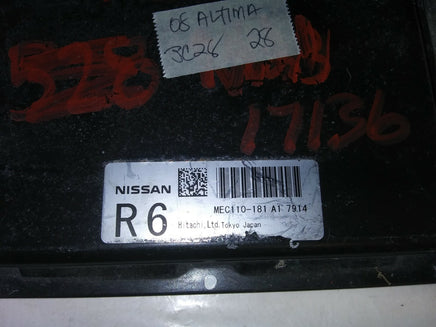 MEC110-181 Nissan Altima 2008 ecm ecu computer