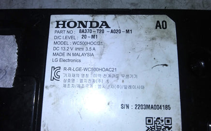 8A370-T20-A020-M1 wireless charging charger module 2023 Honda HRV HR-V