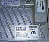 05150 861AH ecm ecu computer 2019-2021 Jeep Cherokee