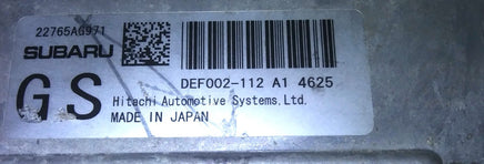 DEF002-112 ecu ecm computer 2015 Subaru Forester