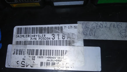 P05094318AD ecu ecm computer 2006 Chrysler Sebring