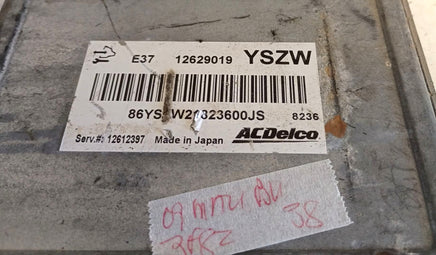 12629019 ecu ecm computer 2009 Chevy Malibu