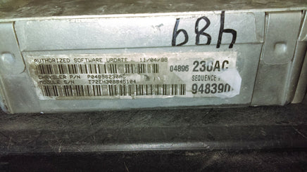 P04896230AC ecm ecu computer 1999 Chrysler 300M
