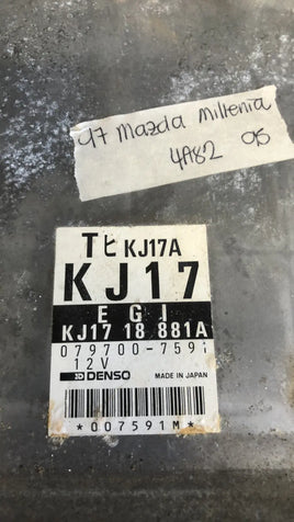 1997 Mazda Millenia ecm ecu computer KJ17 18 881A