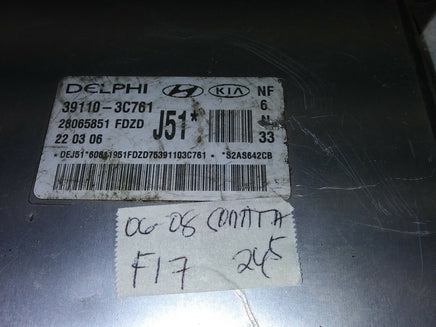 39110-3C761 Hyundai Sonata 2006-2008 ECM ECU computer