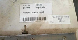 21021374 Saturn S-Series 1992 pcm ecu ecm computer