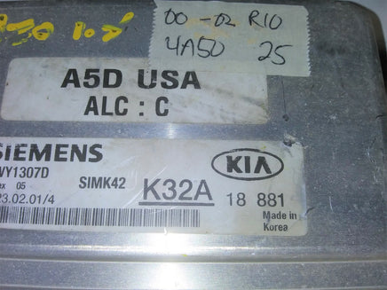 K32A 18 881 Kia Rio 2000-2002 ecm ecu computer