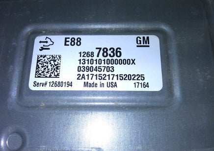 12687836 ecm ecu computer 2018-2019 Chevy Malibu