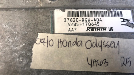 37820-RGW-A04 Honda Odyssey 2009-2010 ecm ecu computer